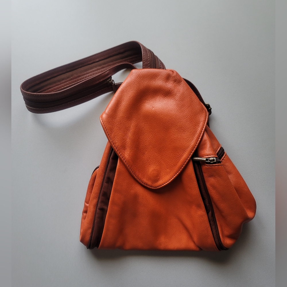 Genuine Leather Festival Backpack